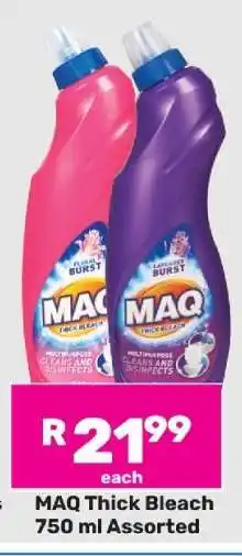 Game MAQ Thick Bleach 750 ml Assorted offer