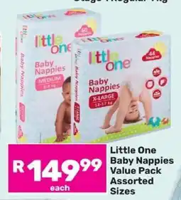 Game Little One Baby Nappies Value Pack offer