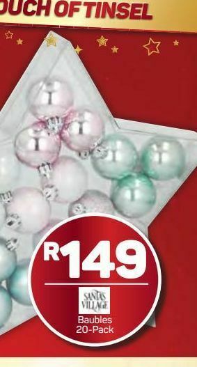 Pick n Pay Christmas decoration offer