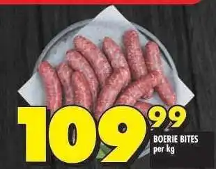Shoprite BOERIE BITES offer
