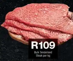 Checkers Bulk Tenderised Steak offer