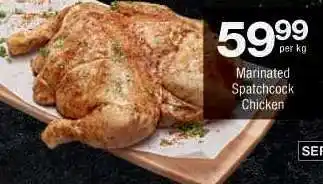 Checkers MARINATED SPATCHCOCK CHICKEN offer