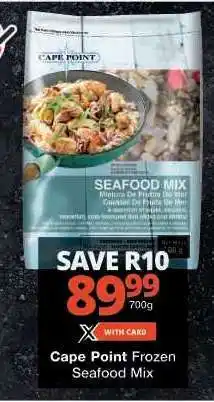 Checkers Cape Point Frozen Seafood Mix offer