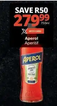 Checkers APEROL offer
