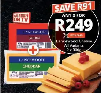 Checkers Lancewood Cheese offer