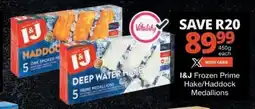 Checkers I&J Frozen Prime Hake/Haddock Medallions offer