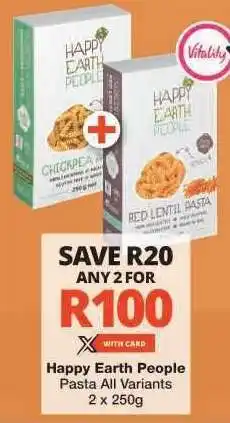 Checkers Happy Earth People Pasta offer