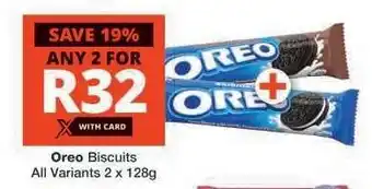 Checkers Oreo biscuits offer