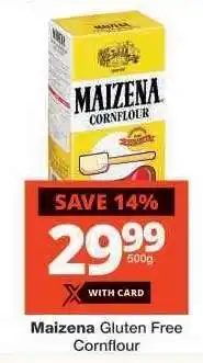Checkers MAIZENA GLUTEN FREE CORNFLOUR offer