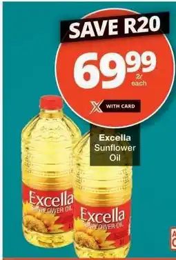 Checkers Excella Sunflower Oil offer