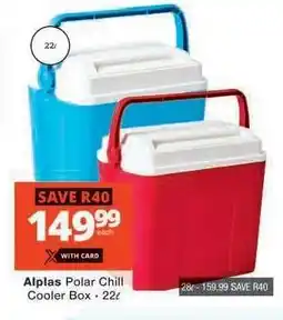 Checkers Alplas Polar Chill Cooler Box offer