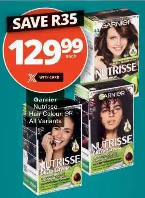 Checkers Garnier Nutrisse Hair Colour offer