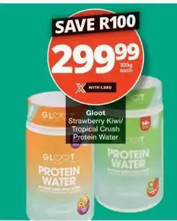 Checkers Gloot Protein Water offer
