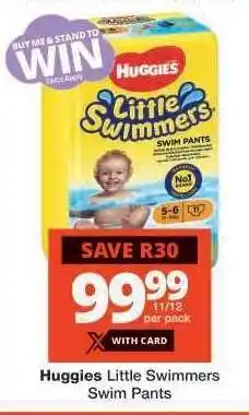 Checkers Huggies Little Swimmers Swim Pants offer