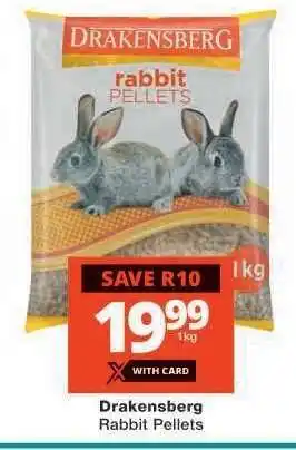 Checkers Drakensberg Rabbit Pellets offer