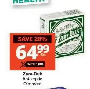 Checkers Zam-Buk Antiseptic Ointment offer