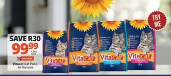 Checkers Vitacat Cat Food offer
