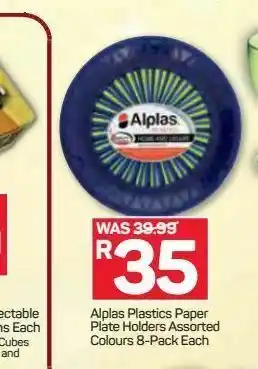 Plastics paper plates