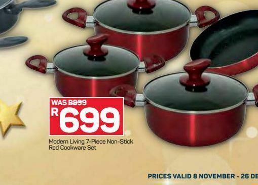 Cookware set offer at Pick n Pay