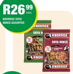 Take 'n Pay Knorrox soya mince assorted offer