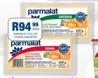 Take 'n Pay Parmalat full fat cheese assorted offer