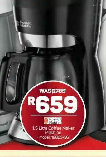Pick n Pay Russell hobbs coffee maker offer