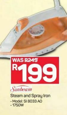 Pick n Pay Sunbeam iron offer