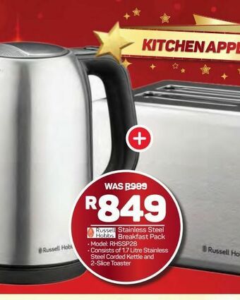 Pick n Pay Russell hobbs kettle offer