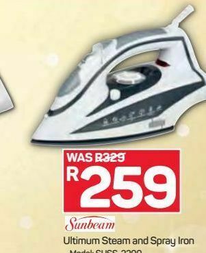 Pick n Pay Sunbeam iron offer