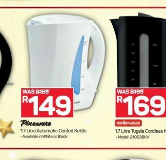 Pick n Pay Pineware kettle offer