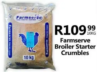 Take 'n Pay Farmserve Broiler Starter Crumbles offer