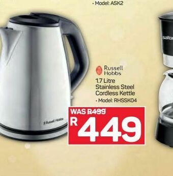 Pick n Pay Russell hobbs kettle offer