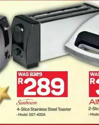 Pick n Pay Sunbeam toaster offer