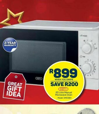 Pick n Pay Defy microwave oven offer