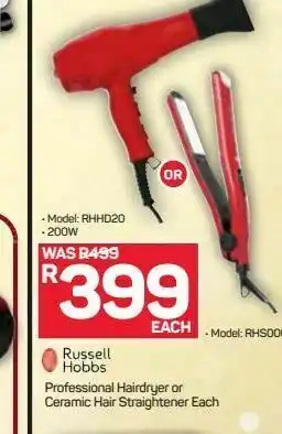 Pick n Pay Russell hobbs hairdryer offer