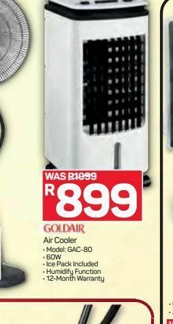 Pick n Pay Goldair air cooler offer