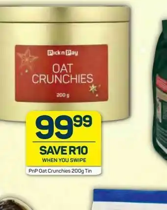 Pick n Pay Pnp oats crunchies offer