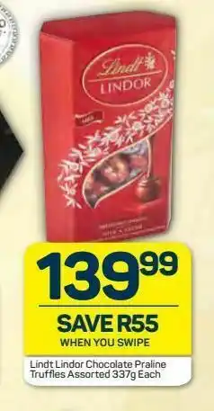 Pick n Pay Lindt lindor offer