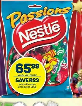 Pick n Pay Nestlé passions offer