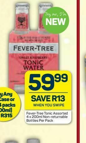 Fever tree tonic