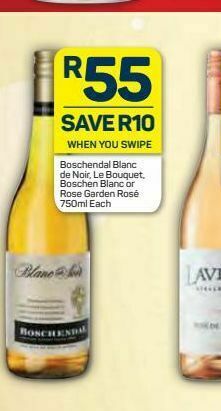 Pick n Pay Boschendal wines offer