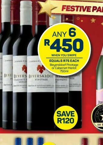 Pick n Pay Beyerskloof wine 6 offer