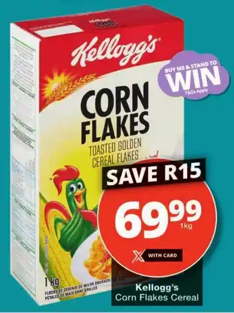 Checkers Kellogg's Corn Flakes Cereal offer