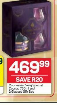 Pick n Pay Courvoisier cognac offer