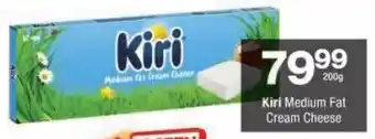 Checkers Kiri Medium Fat Cream Cheese offer