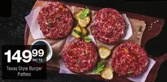 Checkers Texas Style Burger Patties offer