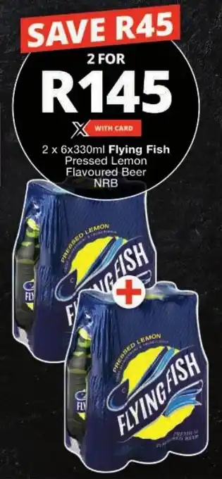 Checkers Flying Fish Pressed Lemon Flavoured Beer NRB offer