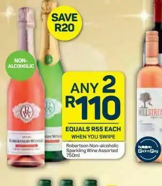 Robertson winery non alcoholic wines 2
