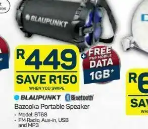 Pick n Pay Blaupunkt bluetooth speakers offer