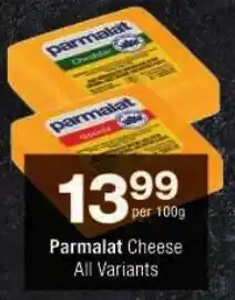 Checkers Parmalat Cheese All Variants offer